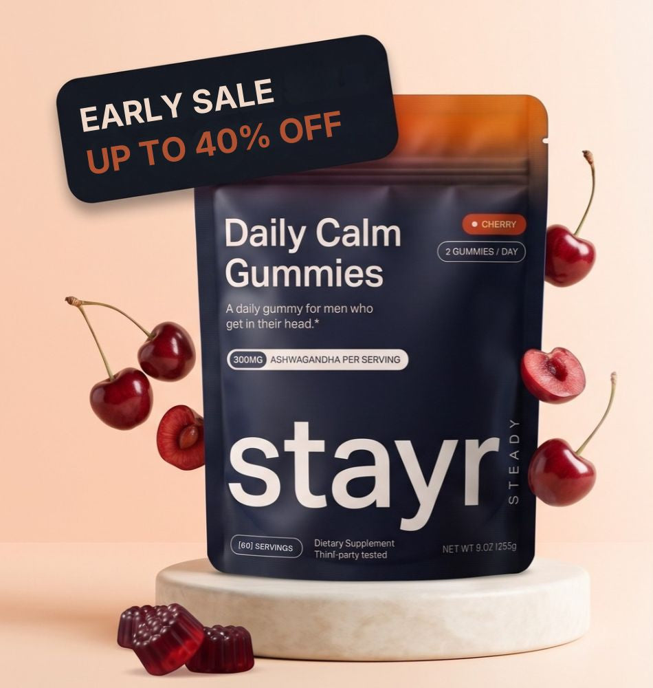 Calm Gummies for Men Who Get Nervous When It Matters